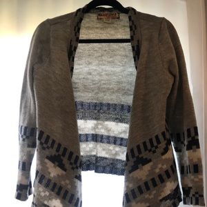 Wrap Jacket Sweater